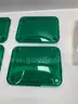 FOUR BRAND NEW GREEN LENSES FOR WHELEN 900 - WILL SHIP!!