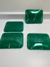 FOUR BRAND NEW GREEN LENSES FOR WHELEN 900 - WILL SHIP!!