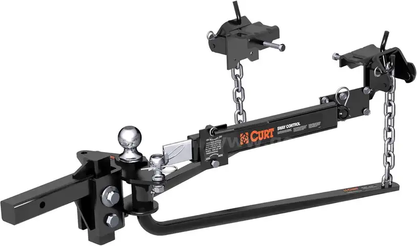 BRAND NEW CURT ROUND BAR ANTI-SWAY TRAILER WEIGHT DISTRIBUTION HITCH - TOW TOWING - CAN SHIP!!!