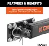 BRAND NEW CURT ROUND BAR ANTI-SWAY TRAILER WEIGHT DISTRIBUTION HITCH - TOW TOWING - CAN SHIP!!!