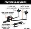 BRAND NEW CURT ROUND BAR ANTI-SWAY TRAILER WEIGHT DISTRIBUTION HITCH - TOW TOWING - CAN SHIP!!!