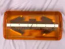 ONE AMBER 821A XS 8000 CODE 3 STROBE LIGHT BAR POLICE FIRE EMS TOW SECURITY - CAN SHIP!! #100