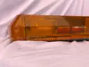 ONE AMBER 821A XS 8000 CODE 3 STROBE LIGHT BAR POLICE FIRE EMS TOW SECURITY - CAN SHIP!! #100