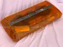 ONE AMBER 821A XS 8000 CODE 3 STROBE LIGHT BAR POLICE FIRE EMS TOW SECURITY - CAN SHIP!! #100
