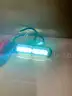 4 WHITE WHITE SPLIT SURFACE MOUNT LED FLASHING LIGHTS- CAN SHIP!!! MA