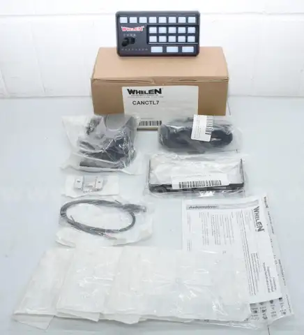 BRAND NEW WHELEN CENCOM CORE CONTROL HEAD KIT WITH MICROPHONE - CAN SHIP!!!