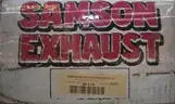 BRAND NEW SAMSON SILVER BULLET FISHTAIL EXHAUST PIPES HARLEY DAVIDSON HD FLH - CAN SHIP!!!