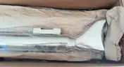 BRAND NEW SAMSON SILVER BULLET FISHTAIL EXHAUST PIPES HARLEY DAVIDSON HD FLH - CAN SHIP!!!