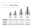 BRAND NEW 4 PC SET OF INDUSTRIAL GEAR PULLERS - CAN SHIP!!!
