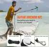 BRAND NEW CANOE SMALL BOAT PADDLE BOARD KAYAK JET SKI ANCHOR KIT - CAN SHIP!!