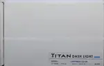 BRAND NEW BROOKING TITAN AMBER &#x26; AMBER LED DASH LIGHT - POLICE FIRE EMS - CAN SHIP!!