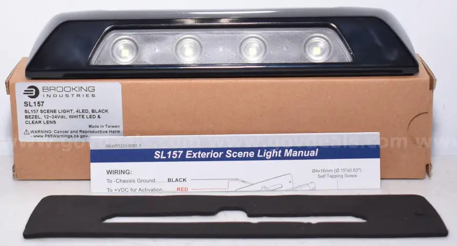 BRAND NEW BROOKING TECHNOLOGIES SL157 SCENE COMPARTMENT LED LIGHT - CAN SHIP!!