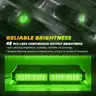 BRAND NEW GREEN LED MAGNET MOUNT MINI LIGHT BAR LIGHTBAR FIRE EMS POLICE - CAN SHIP!!!