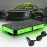 BRAND NEW GREEN LED MAGNET MOUNT MINI LIGHT BAR LIGHTBAR FIRE EMS POLICE - CAN SHIP!!!