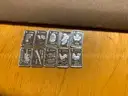 LOT OF 10 1G 0.999 FINE PURE SILVER BARS/ INGOTS - WILL SHIP!! MA