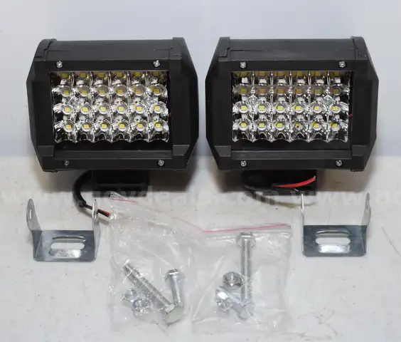 BRAND NEW SET OF HEAVY DUTY LED OFF ROAD LIGHTS TRUCK ATV RAZOR- WILL SHIP!!