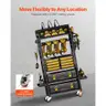 BRAND NEW 5 TIER POWER TOOL CART WITH MULTI OUTLET PLUG POWER STRIP - CAN SHIP!!!