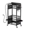 BRAND NEW 5 TIER POWER TOOL CART WITH MULTI OUTLET PLUG POWER STRIP - CAN SHIP!!!