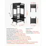 BRAND NEW 5 TIER POWER TOOL CART WITH MULTI OUTLET PLUG POWER STRIP - CAN SHIP!!!