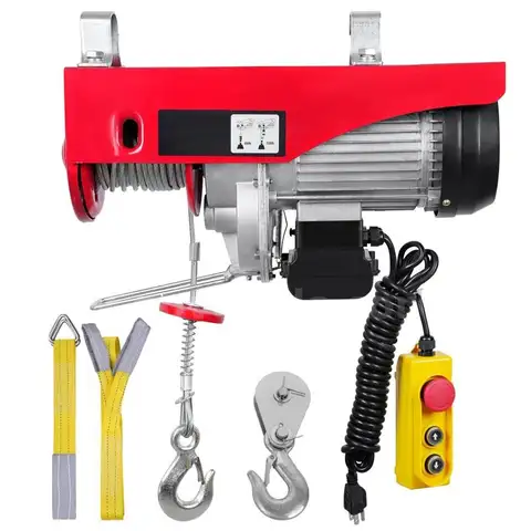 BRAND NEW 1320 LB COMMERCIAL OVERHEAD ELECTRIC HOIST CRANE WINCH - CAN SHIP!!