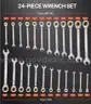 BRAND NEW SET OF 24 STANDARD &#x26; METRIC RATCHET RATCHETING WRENCHES - CAN SHIP!!