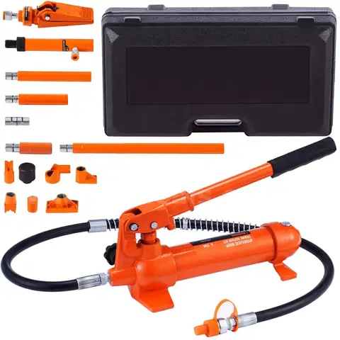 BRAND NEW 4 TON PORTA-POWER HYDRAULIC RAM / SPREADER KIT - CAN SHIP!!!