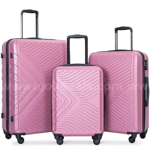 BRAND NEW SET OF TRAVELHOUSE 3 PIECE HARDSHELL LUGGAGE SET - CHOICE OF 7 COLORS!! - CAN SHIP!!!