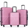BRAND NEW SET OF TRAVELHOUSE 3 PIECE HARDSHELL LUGGAGE SET - CHOICE OF 7 COLORS!! - CAN SHIP!!!