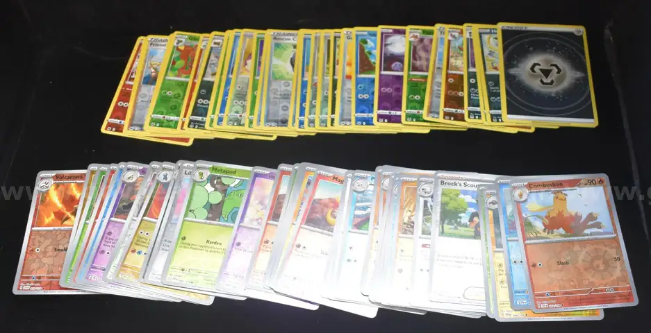 LOT OF 66 POKEMON TRADING CARDS - CAN SHIP!!!