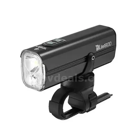 BRAND NEW DLITE 1800 SMART BIKE BICYCLE FLOOD &#x26; FOCUSED BEAM LIGHT - CAN SHIP!!!