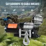 BRAND NEW 3,000 LB 1.3 HP ATV / UTV WINCH WITH WIRED REMOTE CONTROL - CAN SHIP!!!