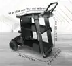BRAND NEW HEAVY DUTY 3 TIER STEEL WELDING CART - CAN SHIP!!