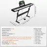 BRAND NEW 88 KEY ELECTRONIC KEYBOARD /PIANO WITH STAND AND CARRY BAG - CAN SHIP!!!