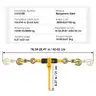 SET OF 4 BRAND NEW RATCHET CHAIN BINDERS - CAN SHIP!!!