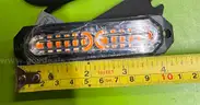 4 AMBER GREEN SPLIT SURFACE MOUNT LED FLASHING LIGHTS- CAN SHIP!!! MA