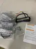 4 RED WHITE SPLIT SURFACE MOUNT LED FLASHING LIGHTS- CAN SHIP!!! MA