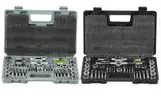 BRAND NEW SAE (STANDARD) AND METRIC 80 PIECE TAP &#x26; DIE SET - CAN SHIP!!!