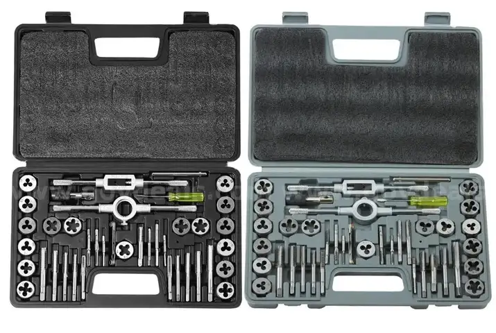 BRAND NEW SAE (STANDARD) AND METRIC 80 PIECE TAP &#x26; DIE SET - CAN SHIP!!!