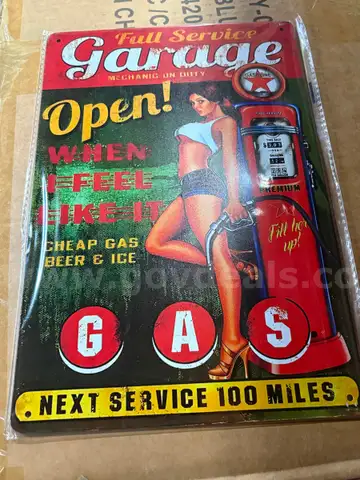 GARAGE  METAL SIGN - CAN SHIP!!!