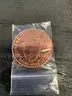 ONE 1 OZ OUNCE COPPER ROUND- CAN SHIP!! MA