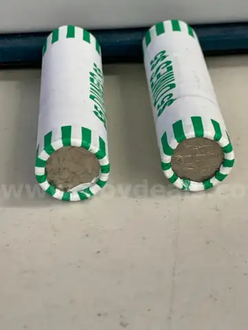 LOT OF TWO ROLLS OF SEALED ASSORTED U.S. DIMES - WILL SHIP!! MA