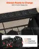 BRAND NEW HEAVY DUTY POWER TOOL WALLRACK WITH POWER STRIP FOR CHARGERS - CAN SHIP!!!