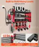 BRAND NEW POWER TOOL WALL RACK WITH POWER STRIP FOR CHARGERS - CAN SHIP!!!