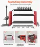 BRAND NEW POWER TOOL WALL RACK WITH POWER STRIP FOR CHARGERS - CAN SHIP!!!