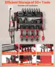 BRAND NEW POWER TOOL WALL RACK WITH POWER STRIP FOR CHARGERS - CAN SHIP!!!
