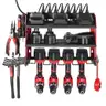 BRAND NEW POWER TOOL WALL RACK WITH POWER STRIP FOR CHARGERS - CAN SHIP!!!