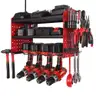 BRAND NEW POWER TOOL WALL RACK WITH POWER STRIP FOR CHARGERS - CAN SHIP!!!