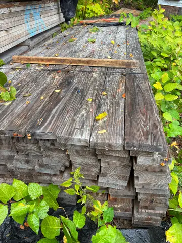 BUNK OF 125 2X6X16ft DIMENSIONAL LUMBER BOARDS!! - CONSTRUCTION - CRAFTS - BUILDING - LOCAL PICKUP ONLY! MA