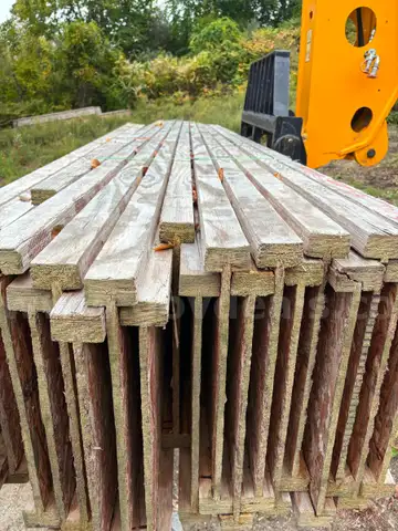 LOT OF 19  ENGINEERED WOOD I-JOISTS  - LOCAL PICKUP