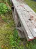FLOOR BEAMS TRUSSES WOOD LOT OF 9 - LOCAL PICKUP! MA